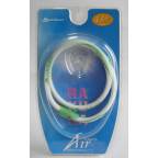 Ожерелье Air Beans 43 см зеленое